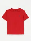 Polo Ralph Lauren Babies' T-shirt  Kinder Farbe Rot