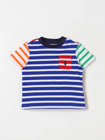Polo Ralph Lauren Babies' T-shirt  Kids Color Striped