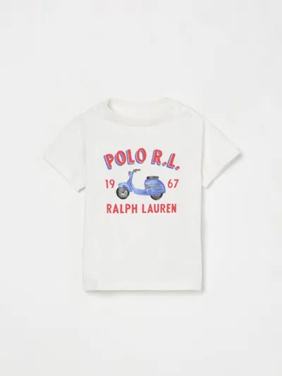 Polo Ralph Lauren Babies' T-shirt  Kids Colour White In ホワイト