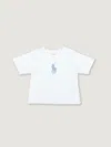 Polo Ralph Lauren Logo-embroidered T-shirt In White