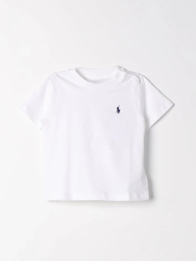 Polo Ralph Lauren Babies' T恤  儿童 颜色 白色 In White
