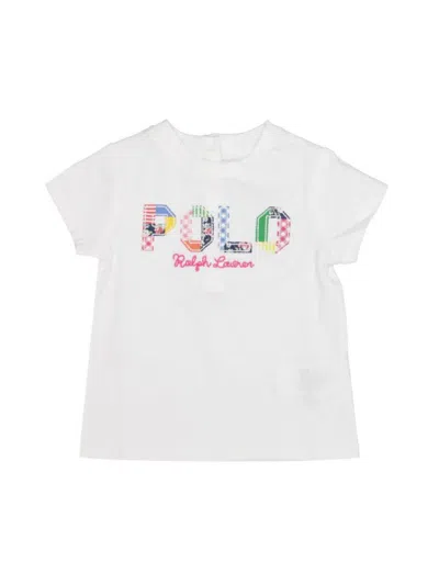 Polo Ralph Lauren Babies' T-shirt  Kids Color White