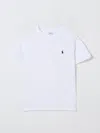 Polo Ralph Lauren Ralph Lauren Kids T-shirt Con Ricamo Polo Pony In Weiss