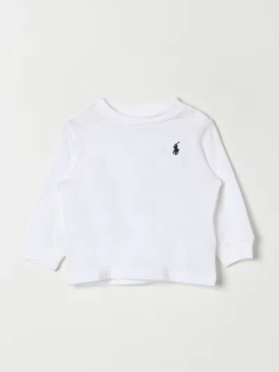 Polo Ralph Lauren Babies' T-shirt  Kids Color White In Weiss