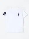 Polo Ralph Lauren Logo T-shirt In Weiss