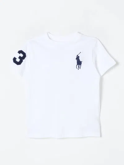 Polo Ralph Lauren T-shirt  Kids Color White In Weiss