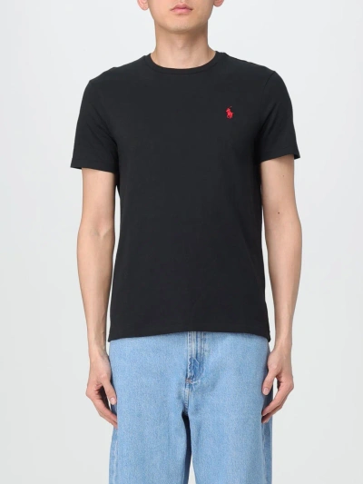 Polo Ralph Lauren T-shirt  Men Color Black