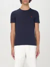 Polo Ralph Lauren Logo T-shirt In Blue
