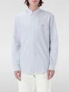 Polo Ralph Lauren Sport Shirt Long Sleeve In 蓝色