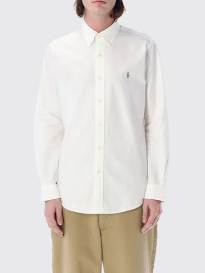 POLO RALPH LAUREN SHIRT POLO RALPH LAUREN MEN COLOR WHITE 1,H09657243