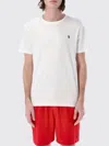 Polo Ralph Lauren T-shirt In Cotone Custom Slim-fit T-shirt In White