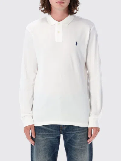 POLO RALPH LAUREN POLO SHIRT POLO RALPH LAUREN MEN COLOR WHITE,H79669001