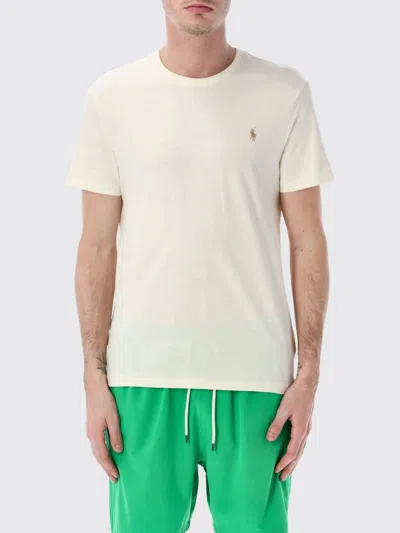 Polo Ralph Lauren T-shirt  Men Color White In Neutral