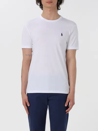POLO RALPH LAUREN T-SHIRT POLO RALPH LAUREN MEN COLOR WHITE,408337001