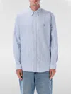 Polo Ralph Lauren Custom Fit Striped Oxford Shirt In Multi