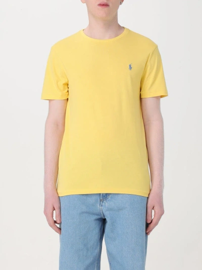 Polo Ralph Lauren T恤  男士 颜色 黄色 In Yellow