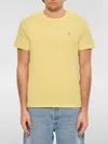 Polo Ralph Lauren Cotton Polo Pony T-shirt In Yellow Gold