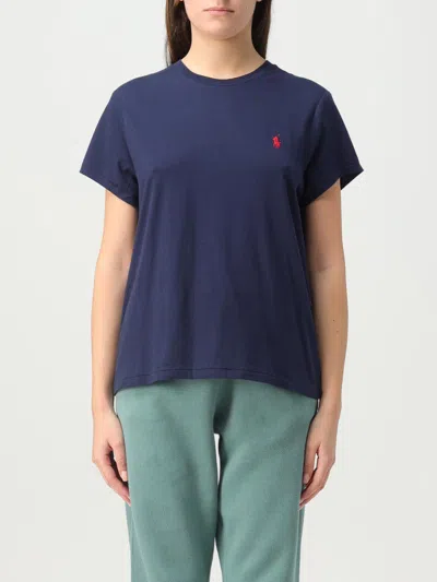 Polo Ralph Lauren Polo Shirt  Woman In Blue