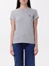 Polo Ralph Lauren Cotton Jersey Crewneck T Shirt   Teens In Natural