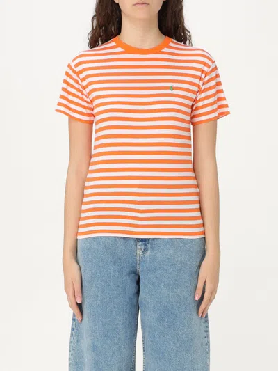 Polo Ralph Lauren T-shirt In Orange