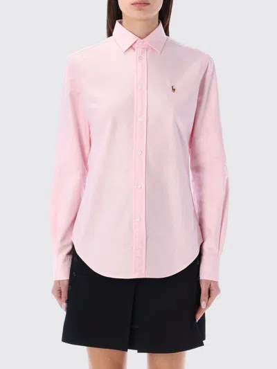 Polo Ralph Lauren T-shirt  Donna Colore Rosa In Pink
