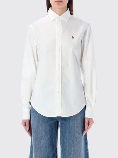Polo Ralph Lauren T-shirt  Donna Colore Bianco In White