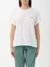 Polo Ralph Lauren Crew Neck T-shirt With Horse In White