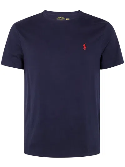 POLO RALPH LAUREN T-SHIRT SHORT SLEEVE,710.680785.004 096 INK