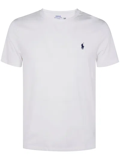 POLO RALPH LAUREN T-SHIRT SHORT SLEEVE,710.680785.003 096 WHITE