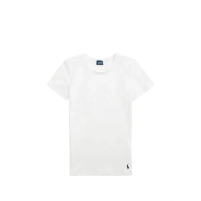 Polo Ralph Lauren T-shirt Slim En Coton In White