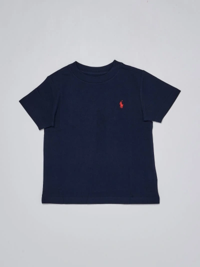 Polo Ralph Lauren Kids' T-shirt T-shirt In Navy