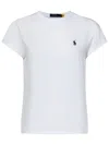 Polo Ralph Lauren Cotton Jersey Crewneck T-shirt In White