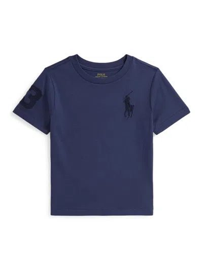 Polo Ralph Lauren T-shirt With Logo In Blue