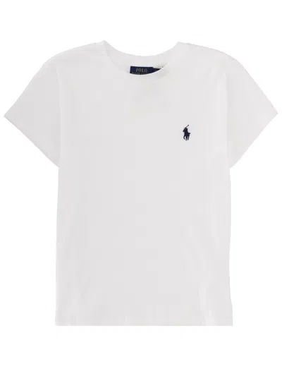 Polo Ralph Lauren T-shirts And Polos In White