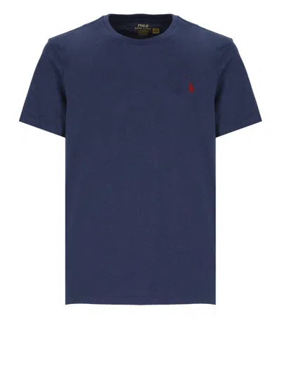 Polo Ralph Lauren T-shirt With Pony In Blue