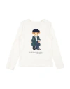 Polo Ralph Lauren T-shirt Woman T-shirt White Size 8 Cotton In White