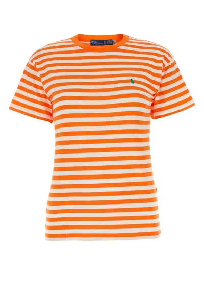 Polo Ralph Lauren T-shirt-xs Nd  Female In Orange