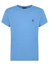 Polo Ralph Lauren Woman T-shirt Pastel Blue Size M Cotton