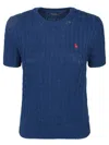 Polo Ralph Lauren Cable-knit Short-sleeve Jumper