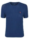 Polo Ralph Lauren Cable-knit Short-sleeve Jumper