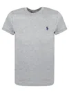 Polo Ralph Lauren Crew Neck Heathered Logo Cotton T-shirt