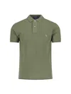 Polo Ralph Lauren T-shirt Collared Short Sleeves In Green