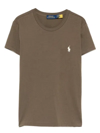 Polo Ralph Lauren T-shirts And Polos In Brown