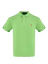 Polo Ralph Lauren Pique Polo Shirt Polo Shirts Green In Green