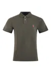 Polo Ralph Lauren Short-sleeved Polo Shirt In Green