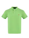 Polo Ralph Lauren Pique Polo Shirt Polo Shirts Green In Green