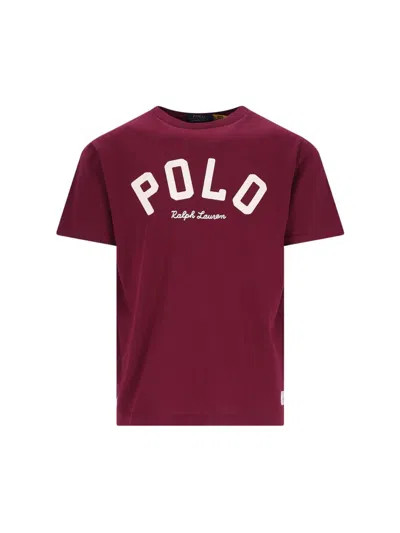 Polo Ralph Lauren T-shirts And Polos In Red