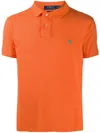 Polo Ralph Lauren T-shirt Collared Short Sleeves In Orange
