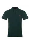 Polo Ralph Lauren Custom Slim Fit Mesh Polo In Verde Inglese