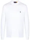 Polo Ralph Lauren White Cotton Polo Custom Slim-fit In White